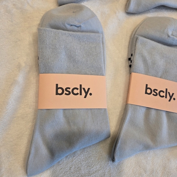 bscly. Mens Organic Cotton Blend Crew Versatile lightweigh Socks 10 Pair 10-11.5 - Picture 2 of 6